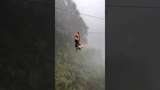 zipline this 😭 top commentszipline viralvideos shorts trill thrill trending viralshorts [upl. by Alieka]