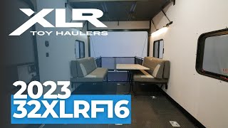 Tour the 2023 XLR Boost 32XLRXF16 Toy Hauler [upl. by Madid]