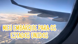 MEU EMBARQUE PARA OS ESTADOS UNIDOS  Au Pair  🇧🇷🇺🇸 [upl. by Lleda]