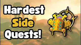 Top 5 Hardest Side Quests in Breath of the Wild Feat Octuber [upl. by Adnarrim]