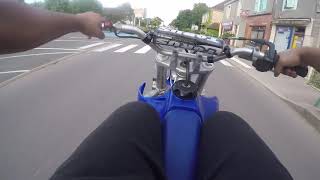 Yz85 wheelie fail [upl. by Abner682]