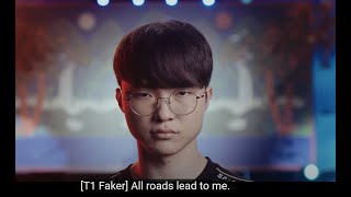 Legends Never Die  T1 Faker  Worlds 2023 [upl. by Aizahs]