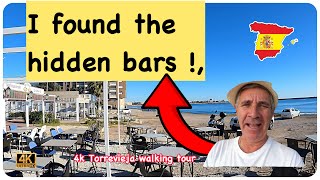 torrevieja restaurants 4K walking tourTorrevieja alicante costa Blanca spain [upl. by Ilenay]