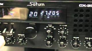 Connex Saturn CX33 SSB Tuneup Report [upl. by Lockwood736]