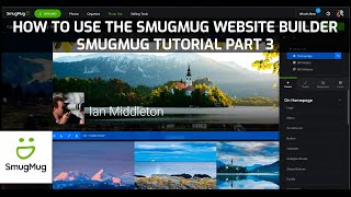 How to set the website layout and background  Smugmug Tutorial Pt 3 [upl. by Leibarg]