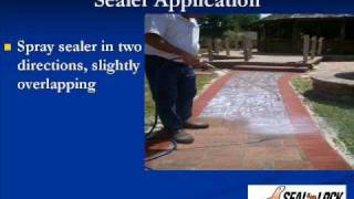 Cleaning and Sealing Pavers [upl. by Llenrap]