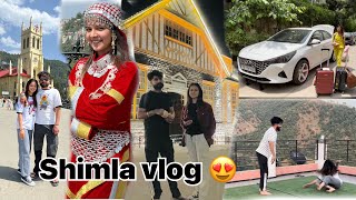 Shimla 😍😍  Taniya vlogs 🤟 [upl. by Marve]