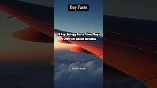 Psychology Facts About Boys Love Every Girl Needs To Know 🩵 shorts [upl. by Lehar]