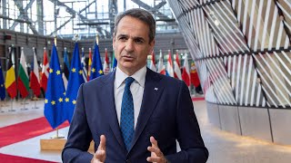 A Conversation With Prime Minister Kyriakos Mitsotakis of Greece [upl. by Ynohtnad]