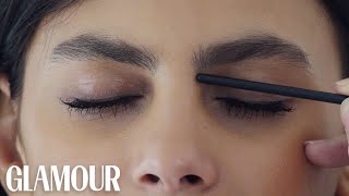 How to Shape Your Eyebrows  Glamour [upl. by Rabelais238]