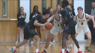 Highlights Centennial tops Eagle 5651 in 5A SIC district tournament [upl. by Ytoc]