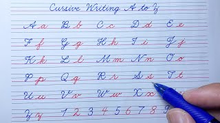 Cursive writing a to z  Cursive letter abcd  Cursive writing abcd  Cursive handwriting practice [upl. by Pat]