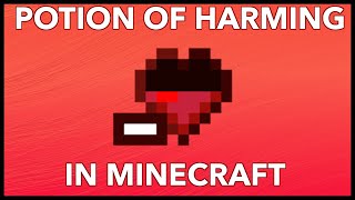 Minecraft Potion Of Harming Explained [upl. by Cown684]