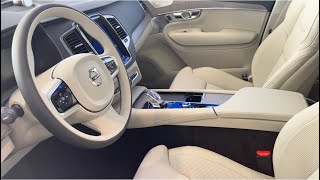 Volvo XC90 and XC60 2021 White and Gray Interior [upl. by Jp]