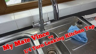 Trying to FIX a LEAKING 14 Turn Kitchen TAP [upl. by Notyarb]