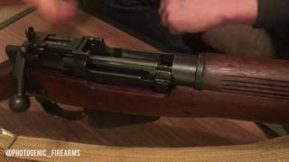 How To WW2 Lee Enfield No4 Mk1 Bolt Removal [upl. by Chrissie]