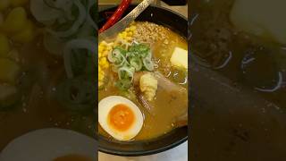 【岩手県盛岡市】味噌ラーメンひぐまや大通り店（味噌バターコーン）などの紹介 japanese food shorts [upl. by Koffman]