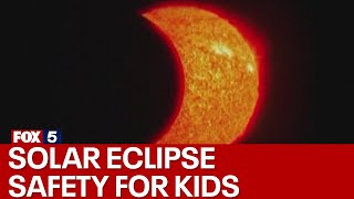 Solar Eclipse 2024 Expert Guide to Eclipse Safety for Kids 🌒🕶️ [upl. by Are]