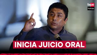 Guillermo Bermejo Poder Judicial inicia juicio oral por presunta afiliación terrorista [upl. by Esorlatsyrc650]