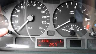 982005 BMW E46 3Series  How to reset oil inspection indicator Reset service light [upl. by Hound237]