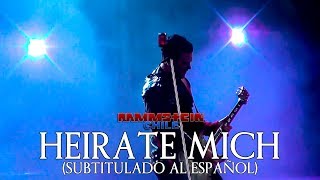 Rammstein  Heirate Mich Subtitulado al español [upl. by Hpeseoj]