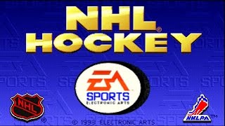 NHL Hockey 94  PC  EA Sports  1993 [upl. by Anhcar]