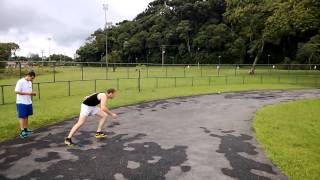 Shuttle run TAF PMPR 20132014 treinamento [upl. by Atteiluj]