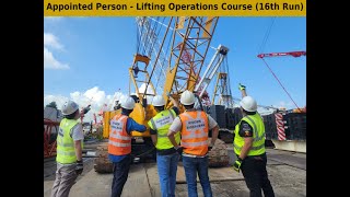 Appointed Person  Lifting Operations Course 16th Run [upl. by Stefa160]