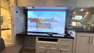 Widescreen Tour Inside My 2024 Airstream Classic 33’ FBQ 🌟  Shorts [upl. by Sunshine]