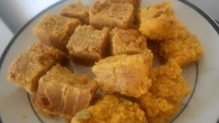 Mauritian Besan Mehsoor Recipe Mysore Pak [upl. by Odnaloy]