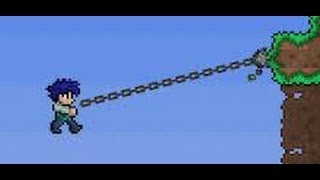 terraria grappling hook tutorial [upl. by Toile]