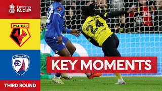 Watford v Chesterfield  Key Moments  Third Round  Emirates FA Cup 202324 [upl. by Martha]