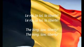 Belgian National Anthem  quotLa Brabançonnequot FRDENLEN [upl. by Eudo509]