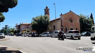 Lavori in via San Rocco traffico in tilt tra Vallecrosia e Camporosso Mare [upl. by Findley]