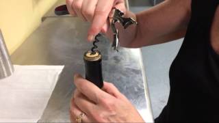 How to Open a Wine Bottle with a Corkscrew in 3 Easy Steps [upl. by Dyche]