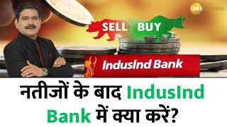 IndusInd Bank Results Analysis By Anil Singhvi Understanding Potential Targets and Stop Loss [upl. by Nafets]