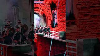 Majesticks Drum Corps Edinburgh Castle shorts edinburghtattoo drums [upl. by Neraa]