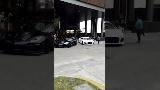 CC los guapos se juntan R8 Corvette y Ferrari California [upl. by Callum]