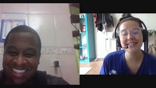 Advanced English Conversation on Cambly with a great teacher from South Africa [upl. by Airebma]