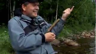 Laksefiske med Enhånds  Granbo Flyfishing [upl. by Dihsar]