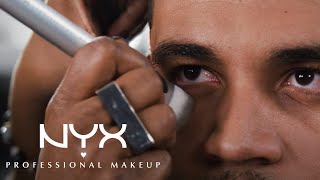 How To OnSet Male Grooming Tutorial  Saisha Beecham  NYX Cosmetics [upl. by Lingwood]