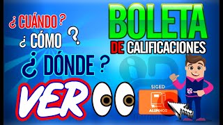 🔴BOLETA DE CALIFICACIONES SEP 20192020  CÓMO CUÁNDO Y DÓNDE VER  IDEA MOTIONS MX [upl. by Orran]