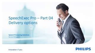 How to forward a finished dictation from Philips SpeechExec Pro to an Email recipient or FTP folder [upl. by Hsu96]