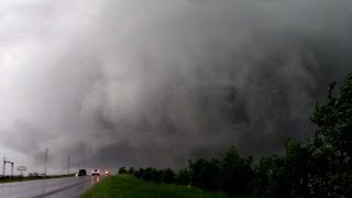 Massive Wedge Tornado near Sulphur OK  May 9 2016 [upl. by Samuelson]