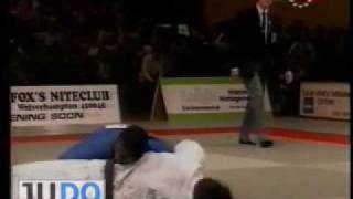 JUDO 1990 Judo Masters Kerrith Brown GBR  Raymond Stevens GBR [upl. by Ain]