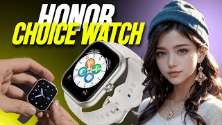 Honor Choice Watch Unboxing Hands on Review Haylou Smart Watch Price India Specs x5 Features Test [upl. by Portie452]