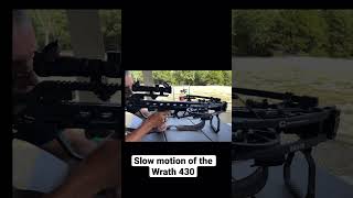 CenterPoint Wrath 430 Crossbow Slow Motion crossbow slowmotion [upl. by Foushee]