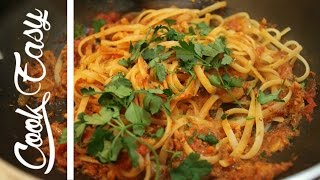 Making Spicy Sardines Pasta [upl. by Ebberta209]