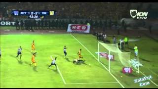 Monterrey vs Tigres 22 Cuartos de Final Copa Mx Goles y Penales [upl. by Jemmie]