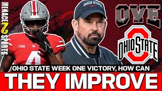 OVE Ohio State Footballs Week One Performance and What Needs to Improve [upl. by Emmons787]